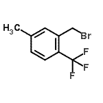 CAS 登录号：886502-86-9， 2-(溴甲基)-4-甲基-1-(三氟甲基)苯