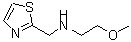 CAS#: 886504-94-5, 2-Methoxy-N-(1,3-thiazol-2-ylmethyl)ethanamine