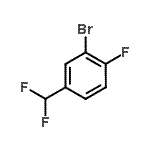 CAS#: 886509-99-5, 2-Bromo-4-(difluoromethyl)-1-fluorobenzene
