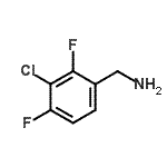 CAS#: 886761-65-5, 1-(3-Chloro-2,4-difluorophenyl)methanamine