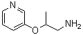 CAS#: 886763-53-7, 2-(3-Pyridinyloxy)-1-propanamine