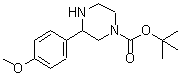 CAS 登录号：886768-17-8， 3-(4-甲氧基苯基)-1-哌嗪羧酸叔丁酯