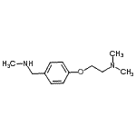 CAS#: 886851-38-3, N,N-Dimethyl-2-{4-[(methylamino)methyl]phenoxy}ethanamine