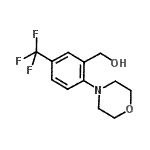 CAS 登录号：886851-51-0， [2-(4-吗啉基)-5-(三氟甲基)苯基]甲醇