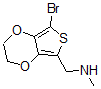 CAS 登录号：886851-54-3， 7-溴-2,3-二氢-N-甲基-噻吩并[3,4-b]-1,4-二恶英-5-甲胺