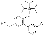 CAS 登录号：887407-79-6， {3'-氯-6-[(三异丙基硅烷基)氧基]-3-联苯基}甲醇