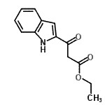 CAS 登录号：887411-77-0， 乙基3-(1H-吲哚-2-基)-3-氧代丙酸酯