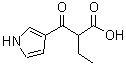 CAS#: 887411-89-4, 2-(1H-Pyrrol-3-ylcarbonyl)butanoic acid