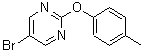CAS 登录号：887430-90-2， 5-溴-2-(4-甲基苯氧基)嘧啶