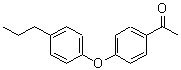 CAS 登录号：887574-84-7， 1-[4-(4-丙基苯氧基)苯基]乙酮