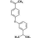 CAS#: 887574-90-5, 1-[4-(3-Isopropylphenoxy)phenyl]ethanone