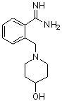 CAS#: 887577-56-2, 2-[(4-Hydroxy-1-piperidinyl)methyl]benzenecarboximidamide