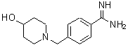 CAS#: 887577-72-2, 4-[(4-Hydroxy-1-piperidinyl)methyl]benzenecarboximidamide