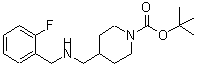CAS 登录号：887582-43-6， 4-{[(2-氟苄基)氨基]甲基}-1-哌啶羧酸叔丁酯