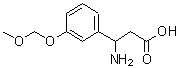 CAS 登录号：887583-86-0， 3-氨基-3-[3-(甲氧基甲氧基)苯基]丙酸