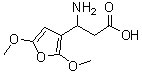 CAS 登录号：887584-93-2， 3-氨基-3-(2,5-二甲氧基-3-呋喃基)丙酸