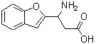 CAS 登录号：887585-16-2， 3-氨基-3-(1-苯并呋喃-2-基)丙酸