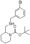 CAS 登录号：887587-79-3， 2-{[(3-溴苄基)氨基]甲基}-1-哌啶羧酸叔丁酯