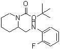 CAS#: 887587-89-5, 2-Methyl-2-propanyl 2-{[(2-fluorophenyl)amino]methyl}-1-piperidinecarboxylate