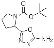 CAS 登录号：887587-93-1， 2-(5-氨基-1,3,4-恶二唑-2-基)-1-吡咯烷羧酸叔丁酯