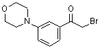CAS#: 887591-25-5, 2-Bromo-1-[3-(4-morpholinyl)phenyl]ethanone