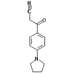 CAS 登录号：887595-01-9， 3-氧代-3-(4-吡咯烷-1-基苯基)丙腈