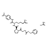 CAS#: 88793-80-0, N-[(Benzyloxy)carbonyl]glycyl-L-prolyl-N-(4-nitrophenyl)-L-argininamide acetate (1:1)