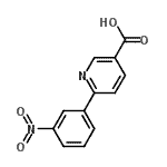 CAS#: 887976-00-3, 6-(3-Nitrophenyl)nicotinic acid