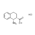 CAS#: 888323-75-9, (1S,2S)-1-Amino-1,2,3,4-tetrahydro-2-naphthalenecarboxylic acid hydrochloride (1:1)