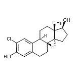 CAS#: 88847-87-4, (17beta)-2-Chloroestra-1(10),2,4-triene-3,17-diol