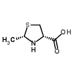CAS#: 88855-04-3, (2S,4S)-2-Methyl-1,3-thiazolidine-4-carboxylic acid