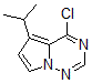 CAS#: 888720-52-3, 4-Chloro-5-(1-Methylethyl)-Pyrrolo[2,1-f][1,2,4]Triazine