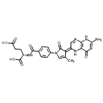 CAS 登录号：88912-57-6， N-{4-[(3E)-3-(2-氨基-4-氧代-1,5-二氢-6(4H)-蝶啶亚基)-4-甲基-2-氧代-2,3-二氢-1H-吡咯-1-基]苯甲酰基}-L-谷氨酸