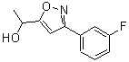 CAS 登录号：889938-98-1， 1-[3-(3-氟苯基)-1,2-恶唑-5-基]乙醇