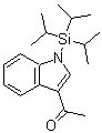 CAS 登录号：889939-11-1， 1-[1-(三异丙基硅烷基)-1H-吲哚-3-基]乙酮