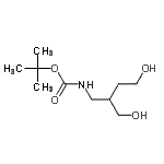 CAS#: 889942-37-4, 2-Methyl-2-propanyl [4-hydroxy-2-(hydroxymethyl)butyl]carbamate