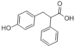 CAS 登录号：89-23-6， 4-羟基-alpha-苯基-苯丙酸