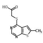 CAS#: 890014-20-7, [(6-Methylthieno[2,3-d]pyrimidin-4-yl)sulfanyl]acetic acid