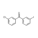 CAS#: 890098-16-5, (3-Chlorophenyl)(3-iodophenyl)methanone