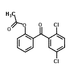 CAS 登录号：890098-80-3， 2-(2,5-二氯苯甲酰基)苯基乙酸酯