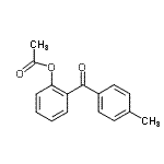 CAS 登录号：890098-91-6， 2-(4-甲基苯甲酰)苯基乙酸酯