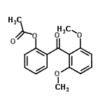 CAS 登录号：890098-94-9， 2-(2,6-二甲氧基苯甲酰基)苯基乙酸酯