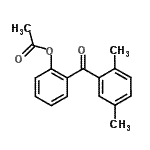 CAS#: 890099-06-6, 2-(2,5-Dimethylbenzoyl)phenyl acetate