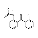 CAS 登录号：890099-07-7， 2-(2-氯苯甲酰基)苯基乙酸酯