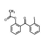 CAS 登录号：890099-22-6， 2-(2-碘苯甲酰基)苯基乙酸酯