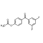 CAS#: 890100-05-7, 4-(3,5-Difluorobenzoyl)phenyl acetate