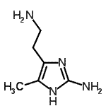 CAS 登录号：89026-20-0， 4-(2-氨基乙基)-5-甲基-1H-咪唑-2-胺