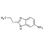 CAS 登录号：89029-03-8， 2-(乙硫基)-1H-苯并咪唑-5-胺