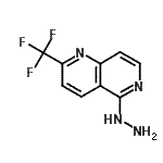 CAS#: 890302-19-9, 5-Hydrazino-2-(trifluoromethyl)-1,6-naphthyridine