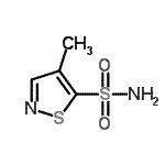 CAS#: 89066-49-9, 4-Methyl-1,2-thiazole-5-sulfonamide